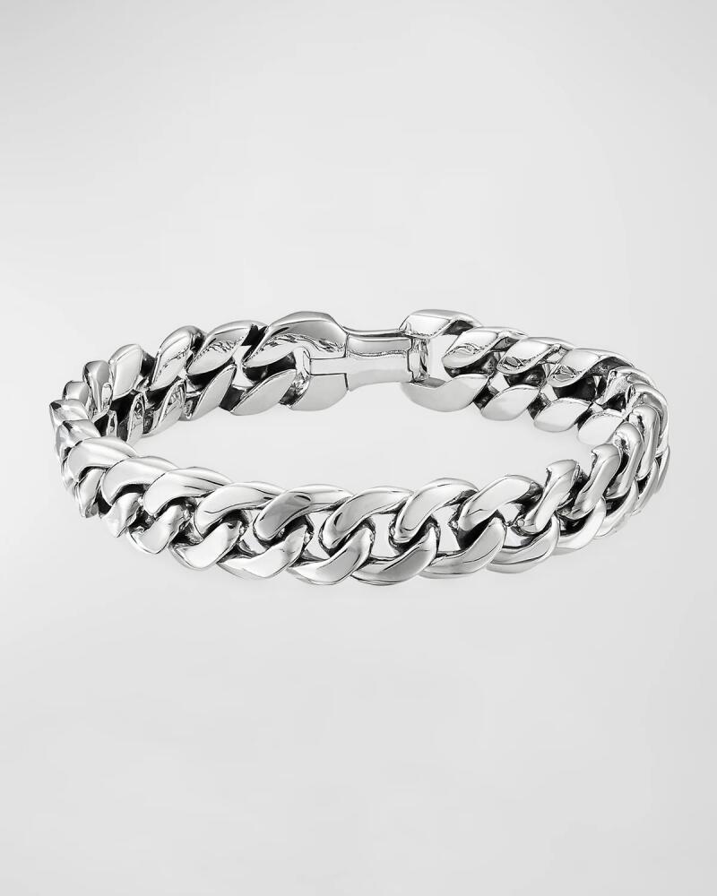 David Yurman Men's Curb Chain Bracelet in Silver, 11.5mm Cover