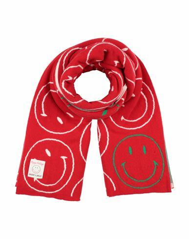 Sandro Woman Scarf Red Wool, Viscose, Polyamide, Cashmere Cover