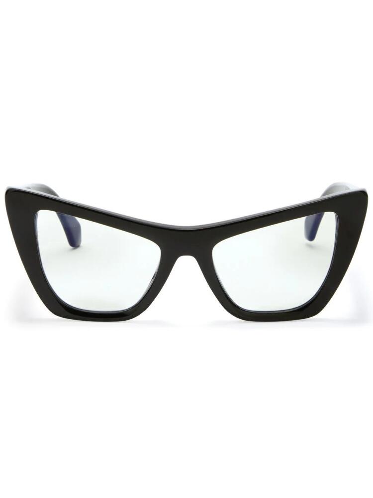 Off-White Eyewear optical cat-eye glasses - Blue Cover