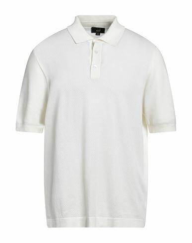 Dunhill Man Sweater White Cotton, Mulberry silk Cover