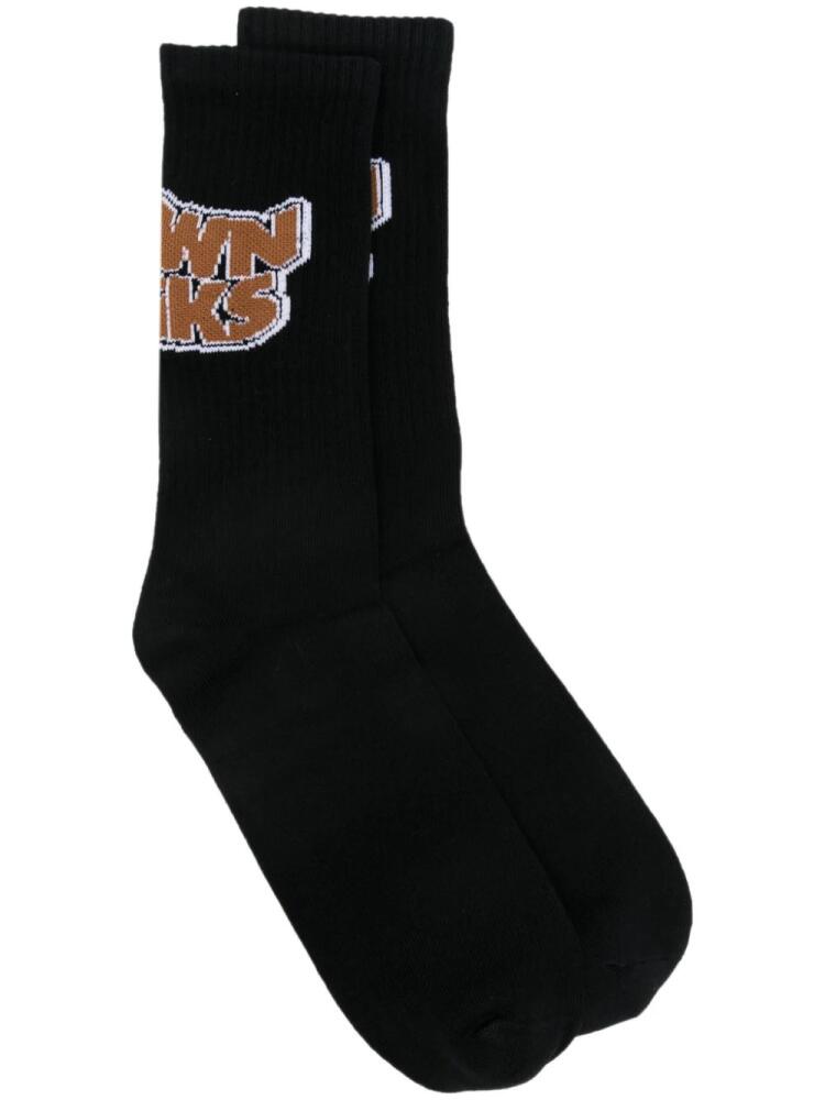 Carhartt WIP Brown Ducks socks - Black Cover