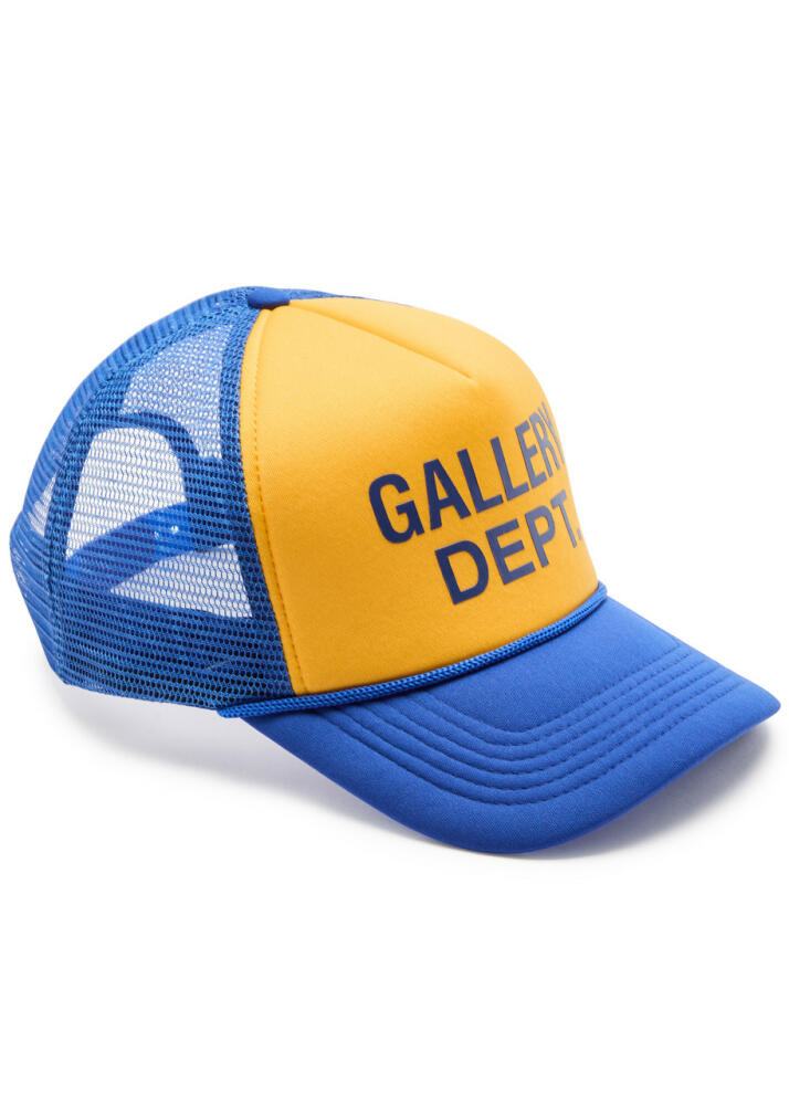 Gallery Dept. Logo-print Trucker cap - Navy Cover