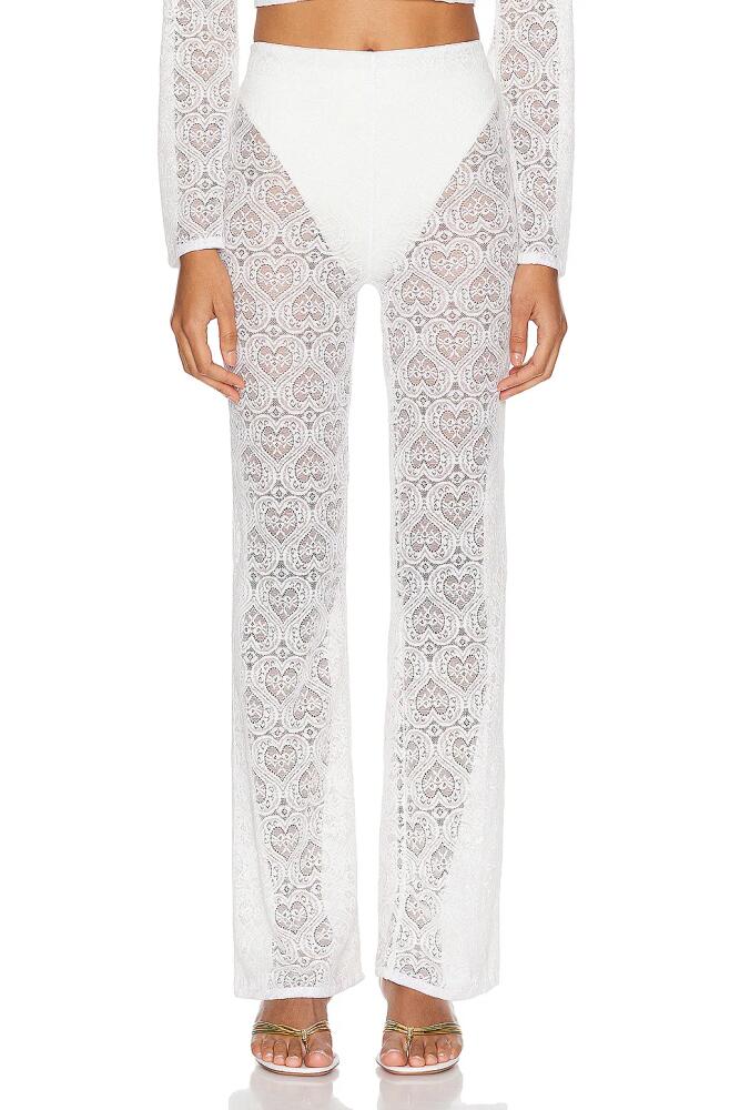 ERES Love Harmonie Pant in White Cover