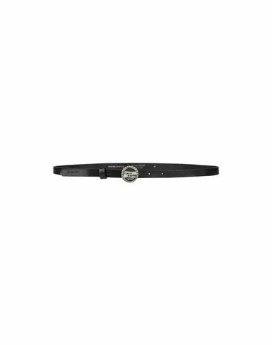 Dsquared2 Woman Belt Black Soft Leather Cover