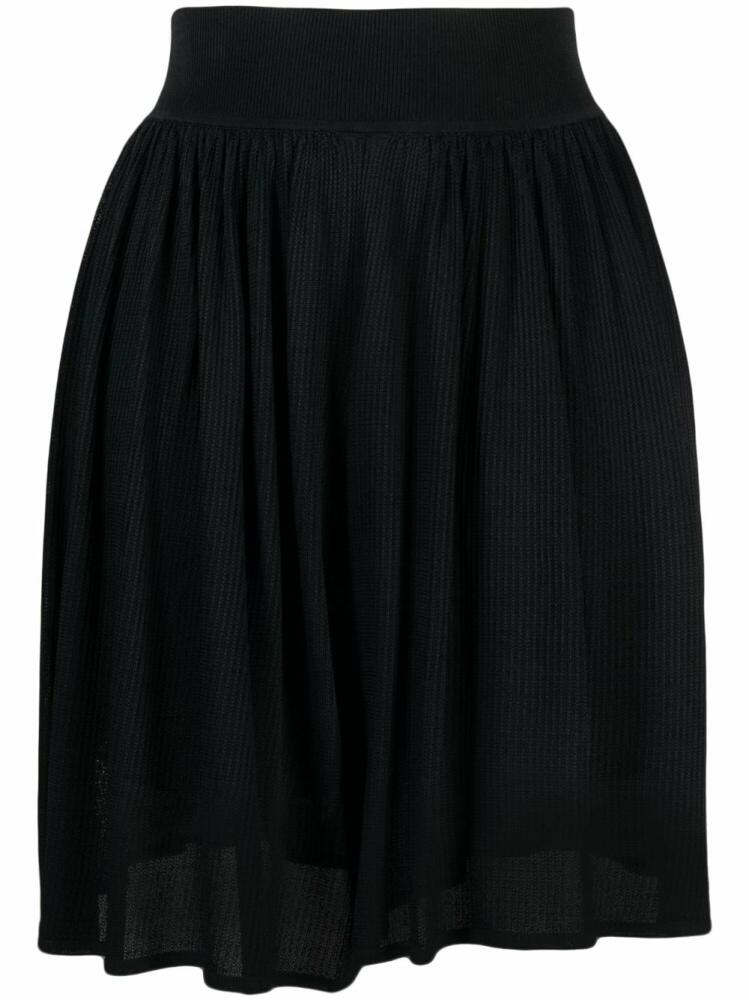 Tory Burch lightweight knitted shorts - Black Cover