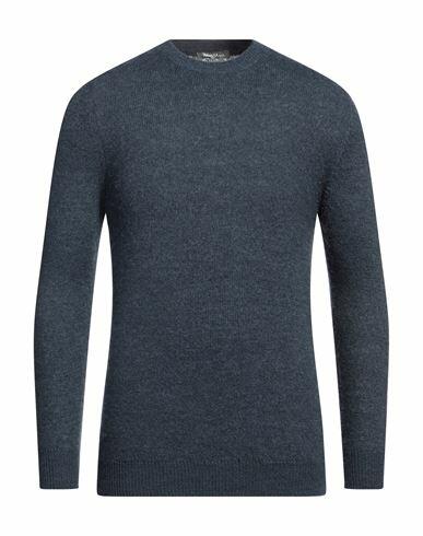 Havana & Co. Man Sweater Pastel blue Acrylic, Mohair wool, Wool, Elastane Cover