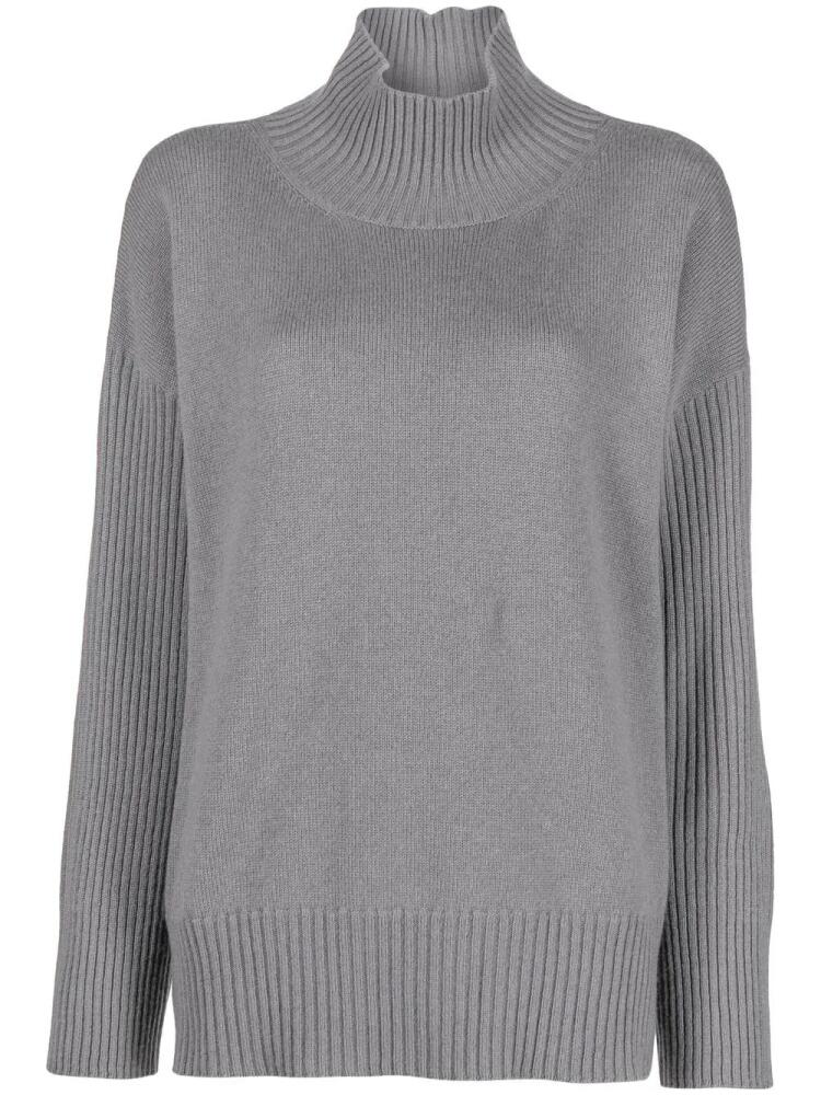 Lorena Antoniazzi cashmere turtleneck knitted jumper - Grey Cover