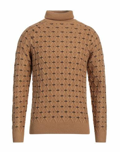 Primo Emporio Man Turtleneck Sand Acrylic, Wool Cover