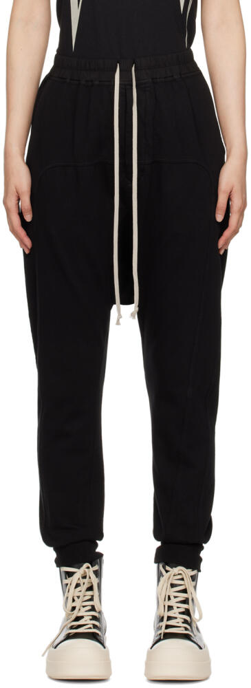 Rick Owens DRKSHDW Black Porterville Prisoner Lounge Pants Cover