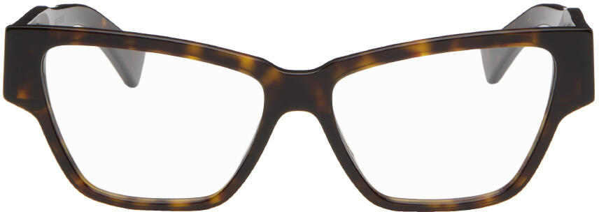 Bottega Veneta Brown Cat-Eye Glasses Cover