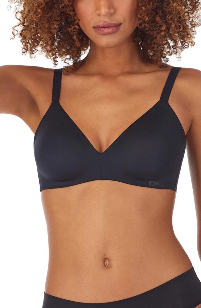 DKNY Litewear Active Comfort Sports Bra in Black Cover