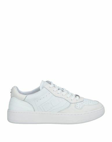 Cult Man Sneakers White Leather Cover