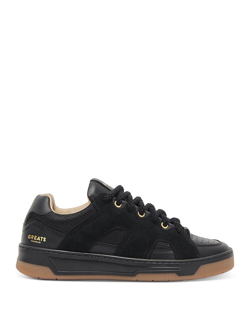 Greats Men's Cooper Low Lace Up Sneakers Cover