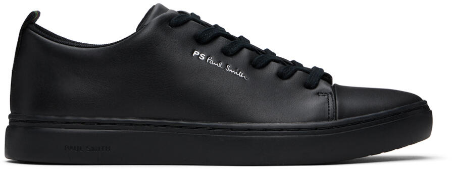 PS by Paul Smith Black Leather Lee Sneakers Cover