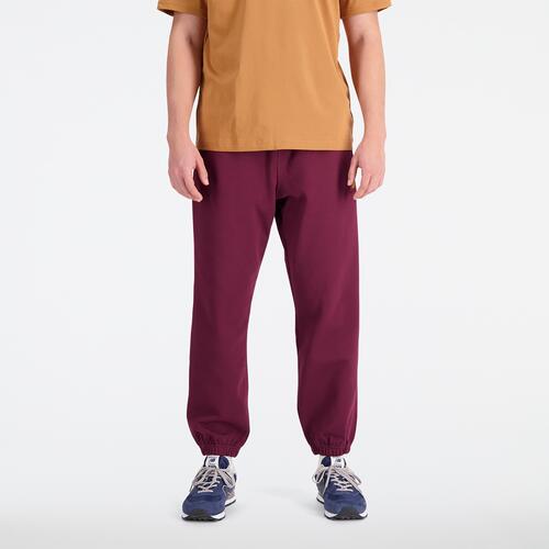 New Balance Athletics 90s Sweatpants - Mens Burgundy/Gold Cover