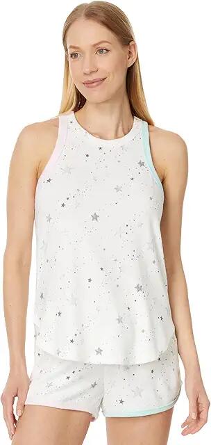 P.J. Salvage Peachy Party Tank (Ivory) Women's Clothing Cover