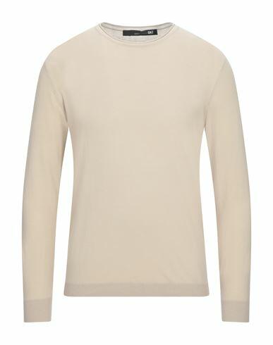 Diktat Man Sweater Beige Cotton Cover