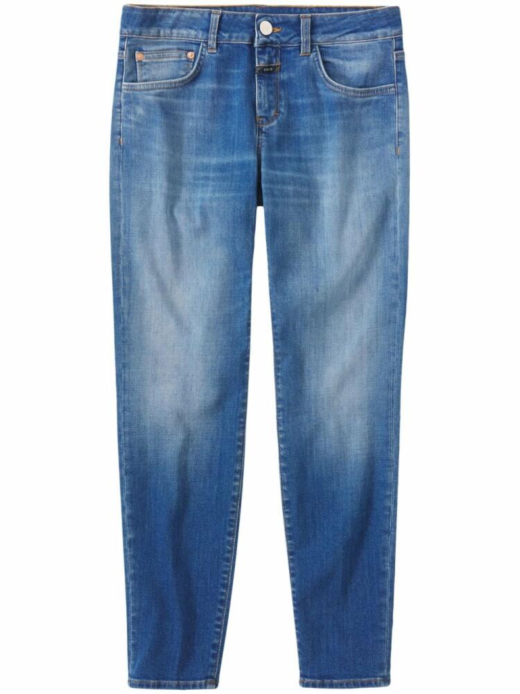 Closed mid-rise skinny-cut jeans - Blue Cover