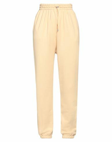 The Frankie Shop Woman Pants Light yellow Organic cotton Cover