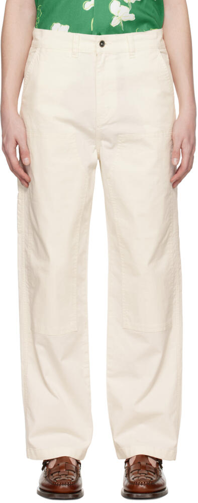 Saturdays NYC Off-White Morris Trousers Cover