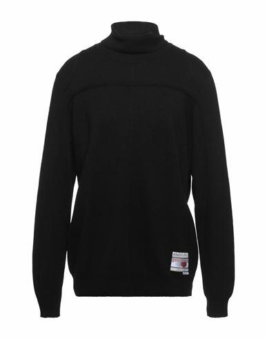 Bikkembergs Man Turtleneck Black Polyamide, Viscose, Wool, Cashmere Cover