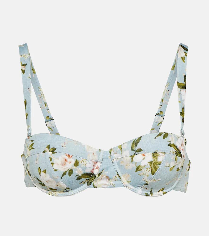 Erdem Chun floral bikini top Cover