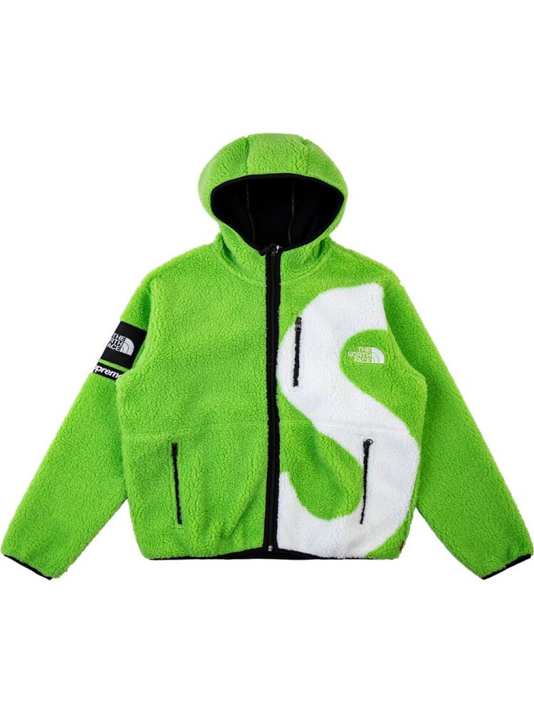 Supreme x The North Face S Logo fleece jacket - Green Cover