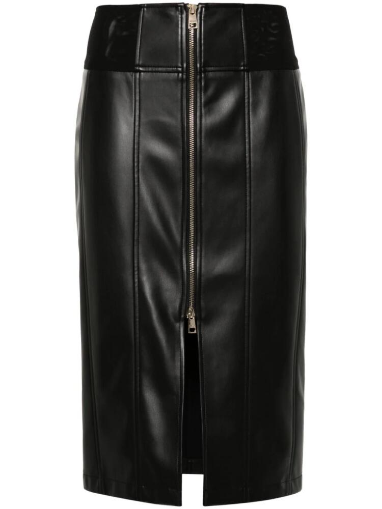 LIU JO faux-leather skirt - Black Cover