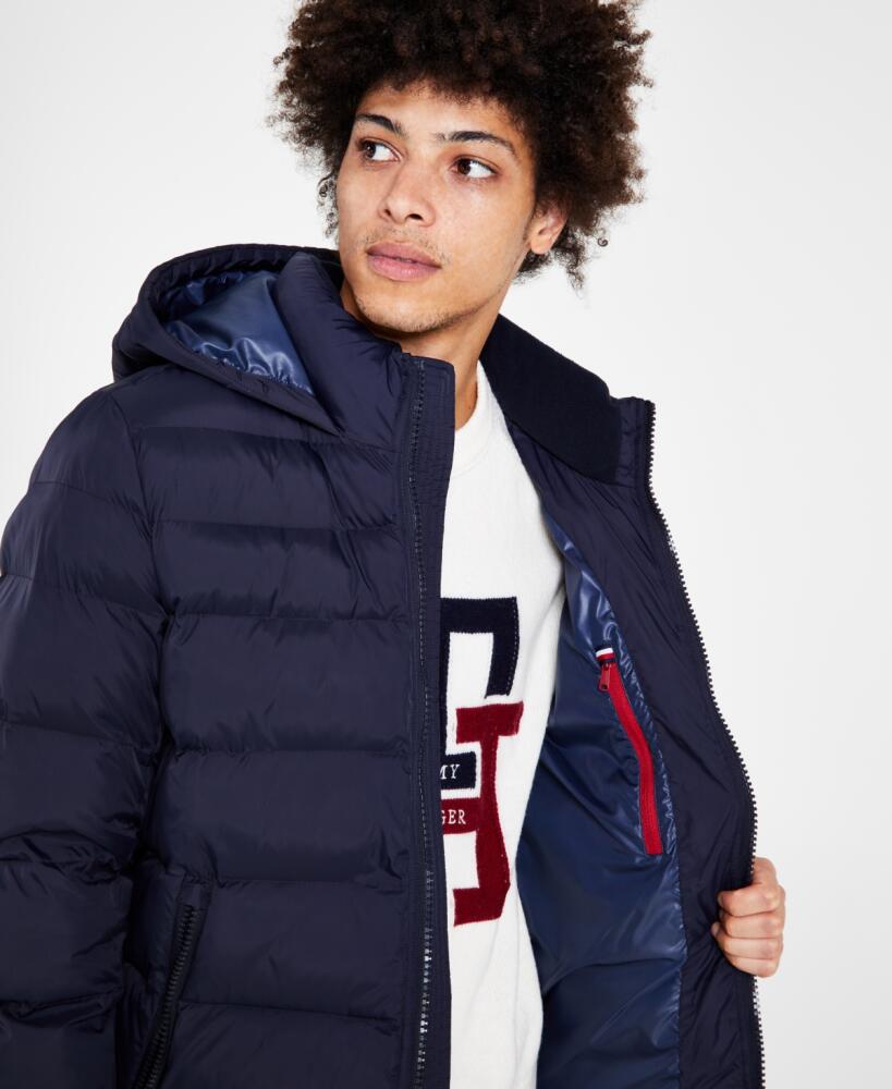 Tommy Hilfiger Men's Quilted Puffer Jacket, Created for Macy's - Midnight Navy Cover