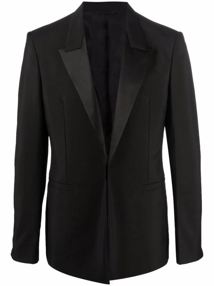 Givenchy satin-lapel blazer - Black Cover