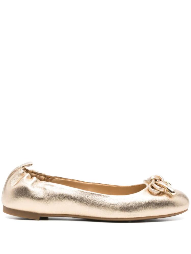 Michael Michael Kors Astra Flex ballet flats - Gold Cover