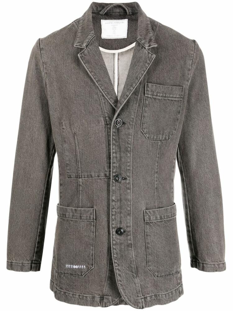 Société Anonyme Giacca Granpa denim blazer - Brown Cover