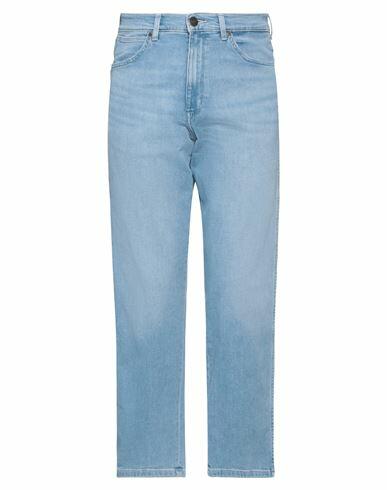 Wrangler Man Jeans Blue Cotton, Elastane Cover