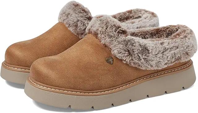 BOBS from SKECHERS Keepsakes Lite - Cozy Blend (Chestnut) Women's Shoes Cover