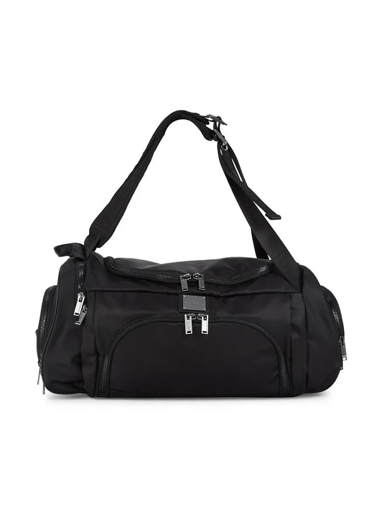 Karl Lagerfeld Paris Men's Convertible Duffel Bag - Black Cover