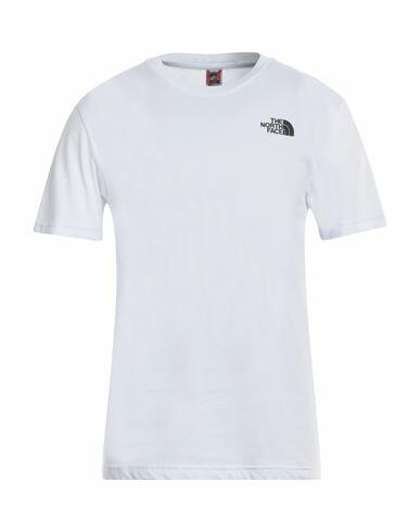 The North Face Man T-shirt White Cotton Cover