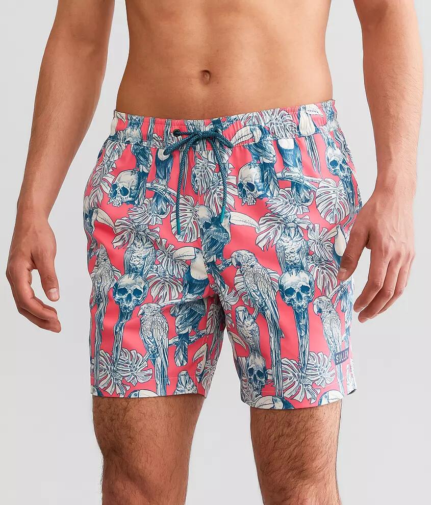 Sullen Birds Of Paradise Swim Trunks Cover