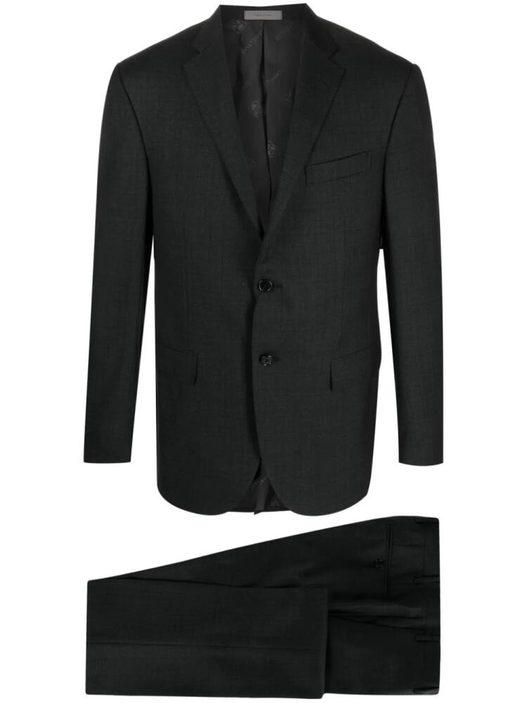 Corneliani single-breasted wool suit - Grey Cover