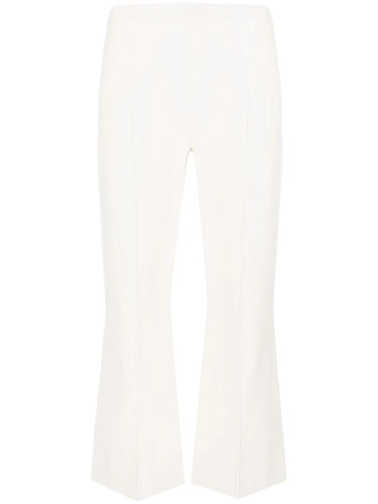 Theory mid-rise cropped trousers - White Cover