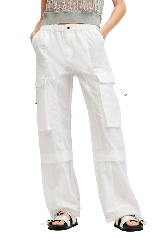 AllSaints Barbara Cargo Pants in Optic White Cover