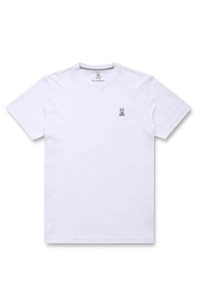 Psycho Bunny Classic Crewneck T-Shirt in White Cover