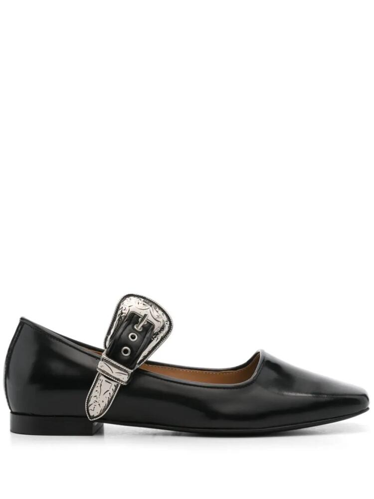 Toga Pulla leather ballet flats - Black Cover