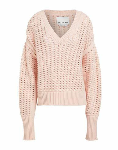 Sa Su Phi Woman Sweater Light pink Cashmere Cover