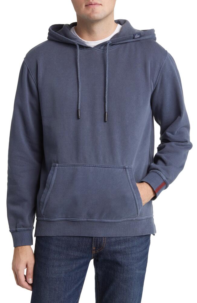 Stone Rose 3-Ply Fleece Hoodie in Navy Cover