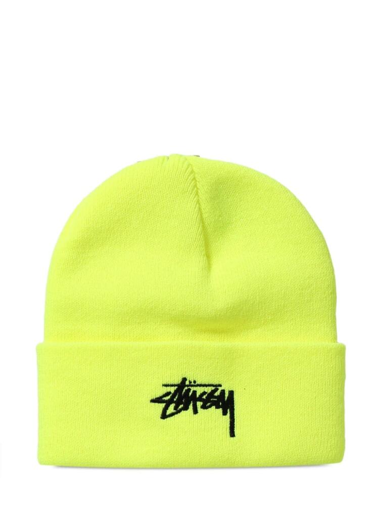 Stüssy Stock Cuff beanie - Yellow Cover