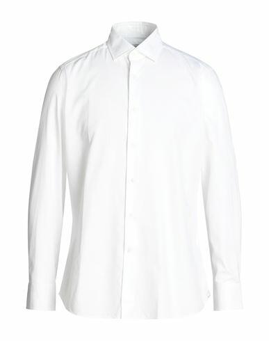 Bagutta Man Shirt White Size 15 ½ Cotton Cover