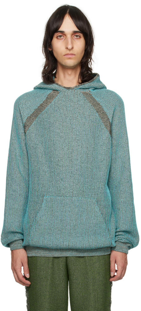 Isa Boulder Blue Slant Hoodie Cover