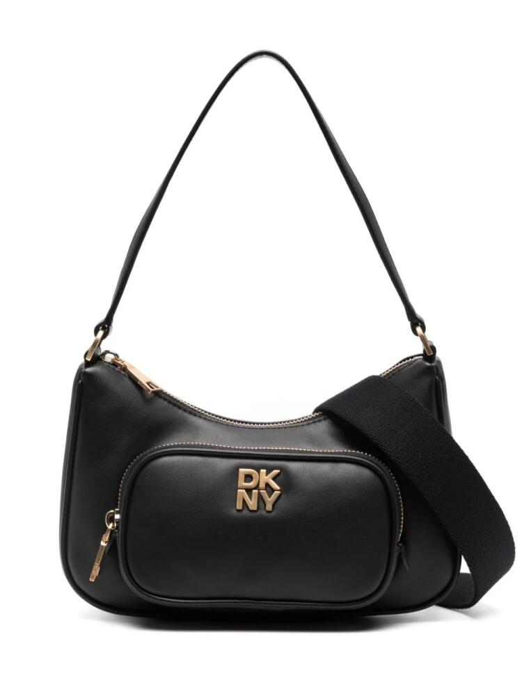 DKNY Philo leather shoulder bag - Black Cover