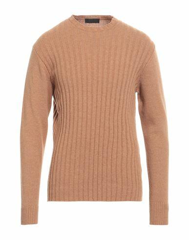 Lucques Man Sweater Sand Wool Cover