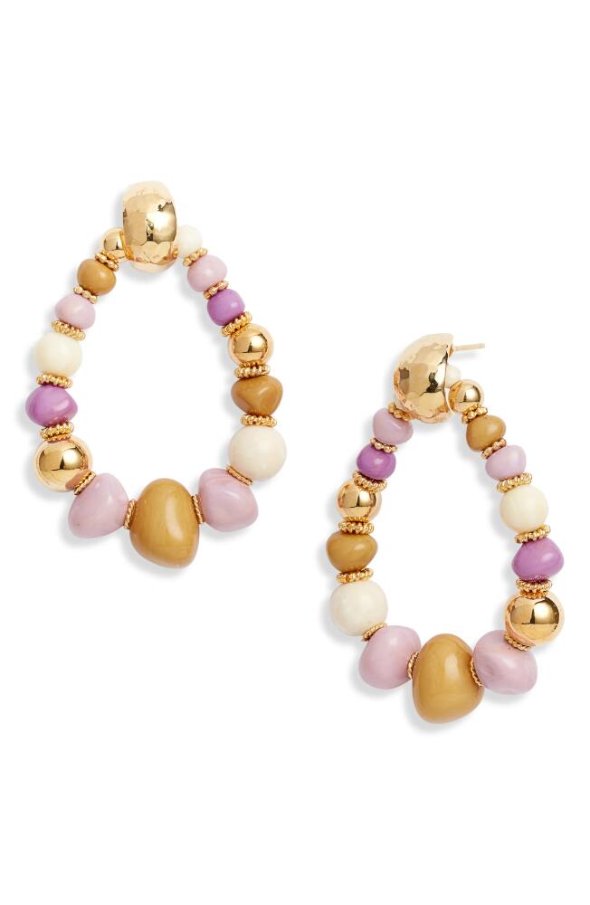 Gas Bijoux Biba Bead Earrings in Pink Mix Cover